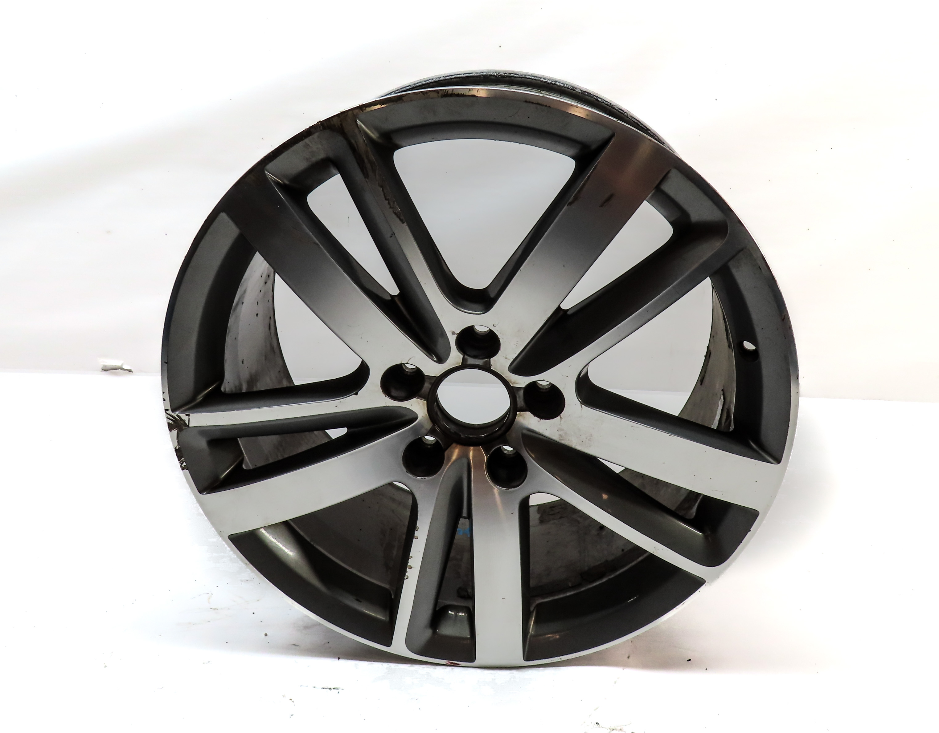 2010-2015 AUDI Q7 (4L) 20x9 10-SPOKE ALUMINUM ALLOY WHEEL RIM — exact item pictured